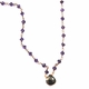 Amethyst & Pyrite Lina Choker Necklace