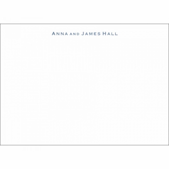 anna & james social stationery