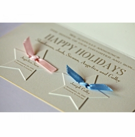 Announcement 2012 Folded Holiday Card