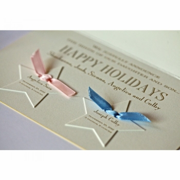Announcement 2012 Folded Holiday Card