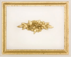 Antico White With Gold Gilding Finish