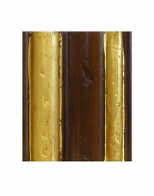 Antique French Walnut with Gold Gilding Finish