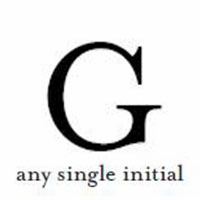 any single initial