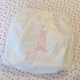appliqued bunny diaper cover