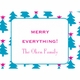 Aqua Trees Holiday Gift Enclosures