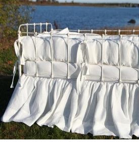 Athenia Crib Bedding (Custom Colors Available) (Contact Us for Pricing)