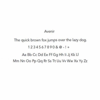 avenir