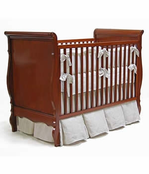 avignon crib bedding (custom colors available) <br> (contact us for pricing) 