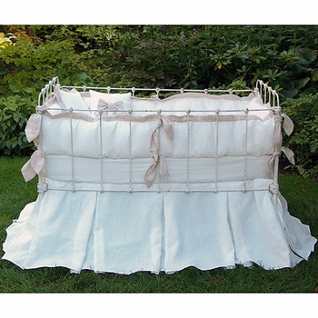 avignon crib bedding (custom colors available) <br> (contact us for pricing) 