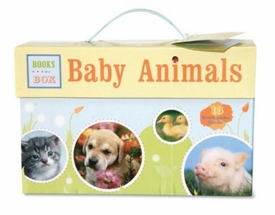 Baby Animals: Books in a Box: 18 Board Books Inside