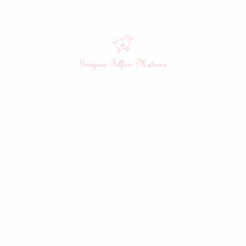 baby chick children's stationary