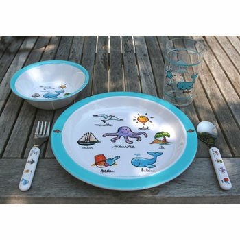 baby cie ocean lunch set