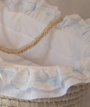 baby luxe moses basket <br>  Please contact us for pricing