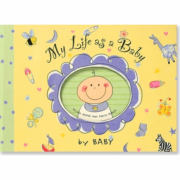 baby record keeper and memory book