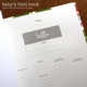 Baby's First Book - Jungle Book by Rag and Bone Bindery