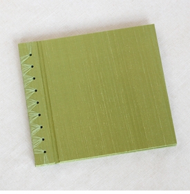 baby's first book - pear green by rag & bone bindery