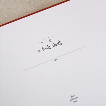 Baby's First Book - Red Rose by Rag & Bone Bindery