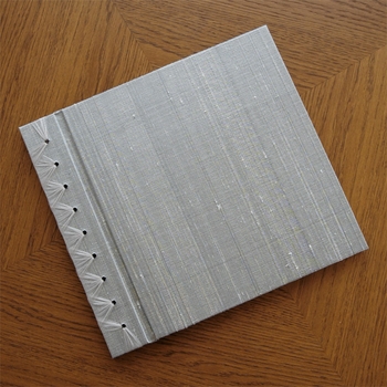 Baby's First Book - Silver by Rag & Bone Bindery