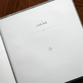 Baby's First Book - Silver by Rag & Bone Bindery