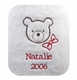 baby's first christmas blanket