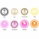 baby shower favor round labels 2.25" (set of 24)