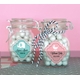 Baby Shower Glass Jar with Swing Top Lid - SMALL