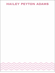 Baby Waves Pink Children's Stationery
