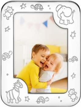 Baby Zoo Sterling Silver Baby Frame