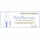 BabyBox.com Gift Certificate - $100.00