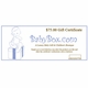 BabyBox.com Gift Certificate - $75.00
