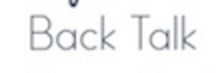 back talk