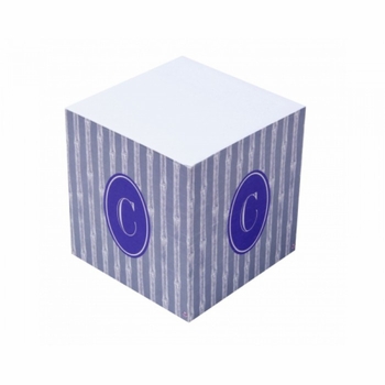 Bamboo Stripes Note Cube