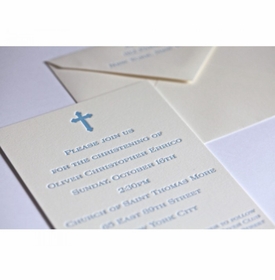 Baptism Cross Invitation Baptism Invitations