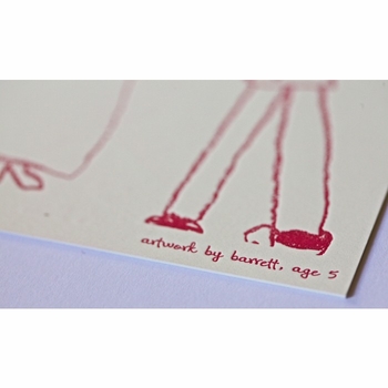 barrett's artwork holiday card