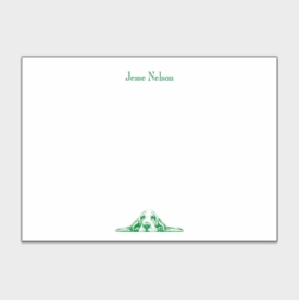Basset Hound Personalized Kids Stationery