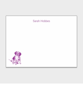 Beagle Personalized Kids Stationery