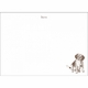 beagle pet stationery
