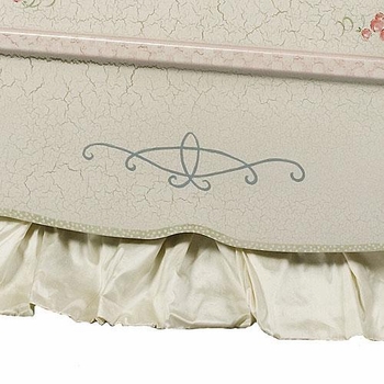 beatrix potter enchanted forest french panel crib by art for kids