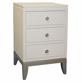 Bel Air Nightstand with Milano Knobs