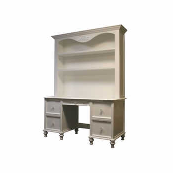 Belle Computer Desk & Hutch