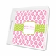 beti pink lucite tray - square
