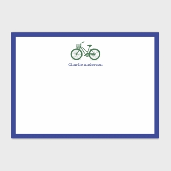 Bicycle Personalized Kids Stationery