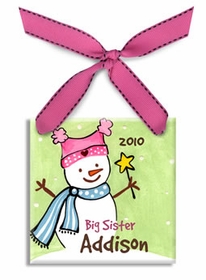 Big Sister Christmas Ornament