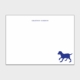 Black Lab Personalized Kids Stationery