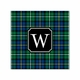 black watch plaid square paper coaster<br>set of 50