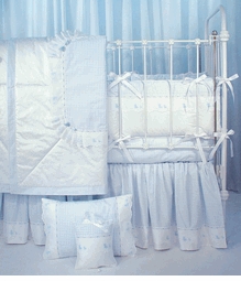 blauen crib bedding