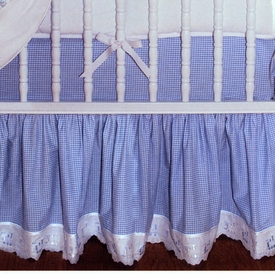 blauen custom crib skirt