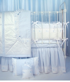 Blauen Duckling Crib Bedding