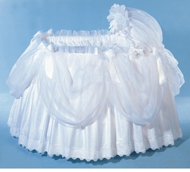 Blauen Pouf Bassinet
