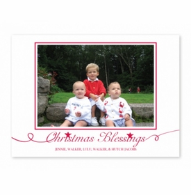 Blessing Calligraphy Holiday Cards